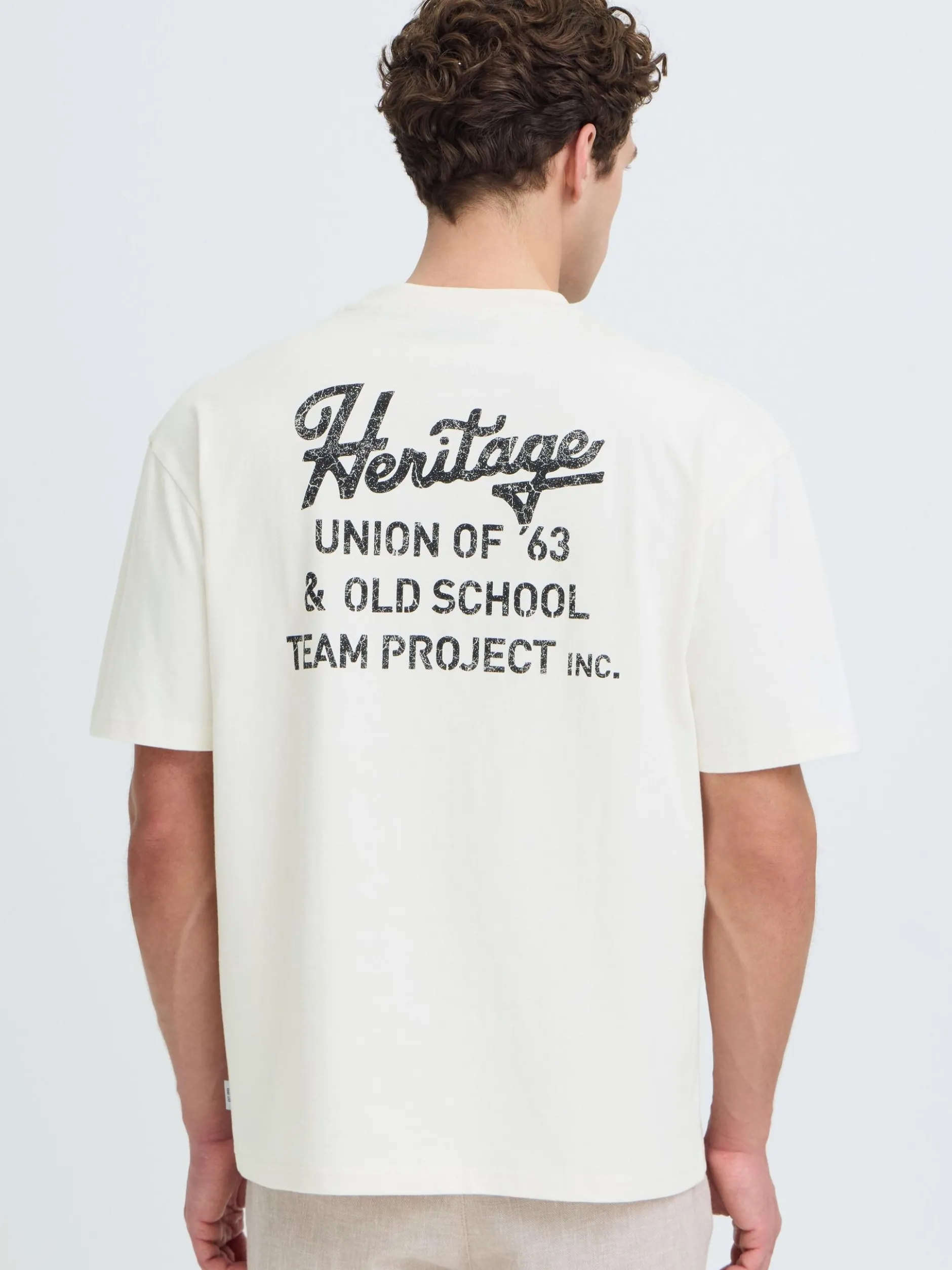 Indicode Herren Rundhalsshirt - IDBrybell in weiß