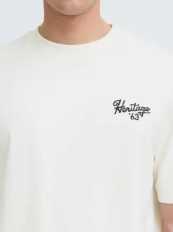 Indicode Herren Rundhalsshirt - IDBrybell in weiß