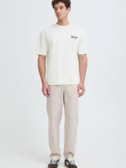 Indicode Herren Rundhalsshirt - IDBrybell in weiß