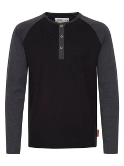 Indicode Herren Rundhalsshirt - IDWinston in schwarz