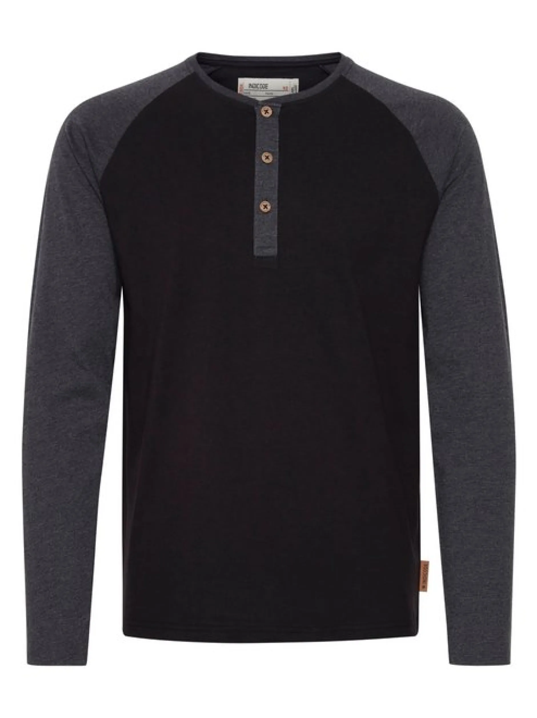 Indicode Herren Rundhalsshirt - IDWinston in schwarz