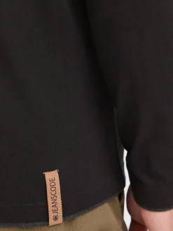 Indicode Herren Rundhalsshirt - IDGifford in schwarz