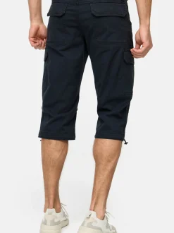 Indicode Herren Shorts Cargo - INStevie in schwarz