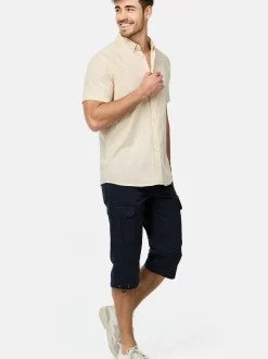 Indicode Herren Shorts Cargo - INStevie in schwarz