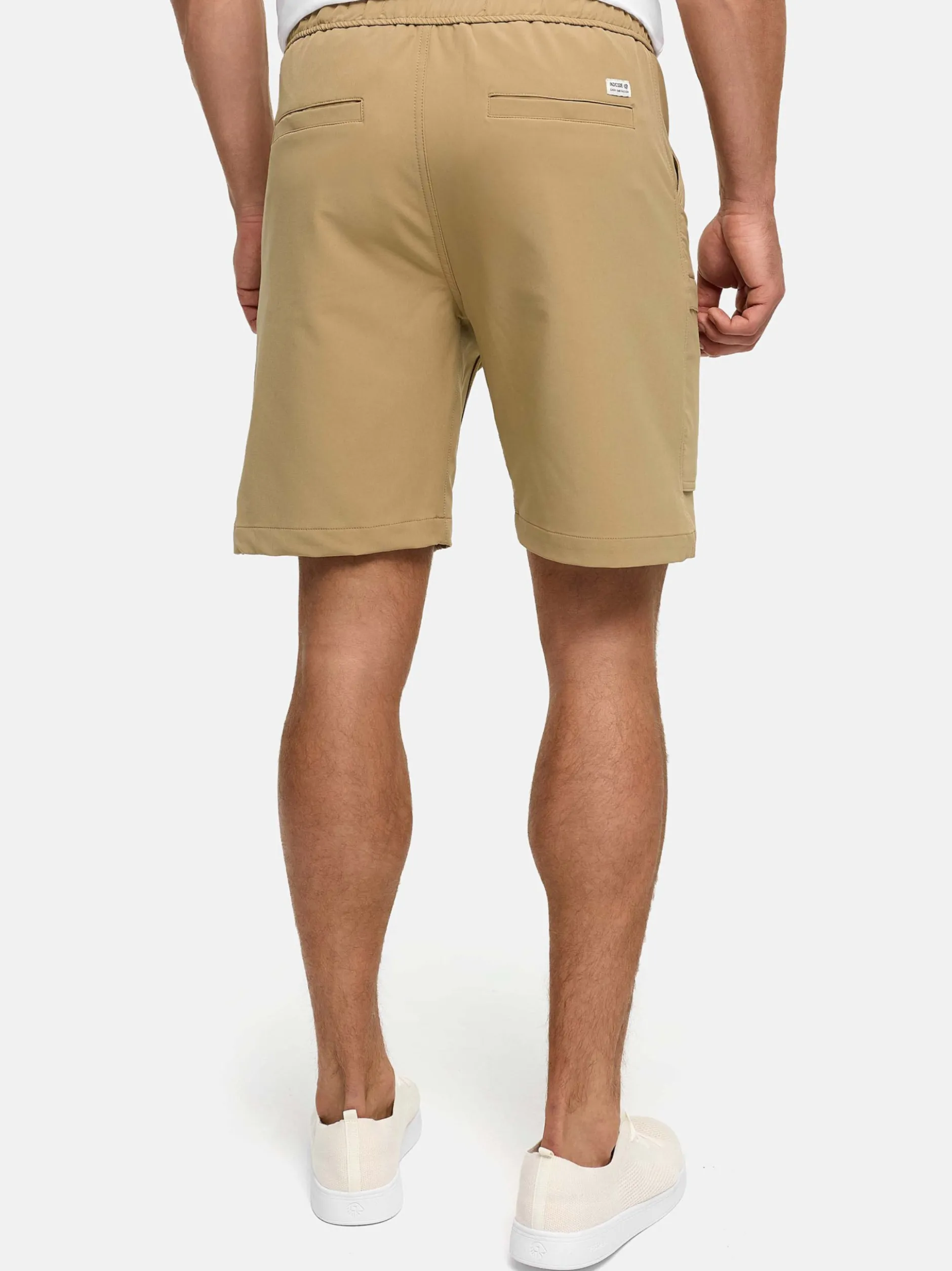 Indicode Herren Shorts Cargo - INRommie in beige