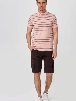 Indicode Herren Shorts Cargo - Blixt in braun