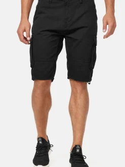 Indicode Herren Shorts Cargo - Monroe Cargo in schwarz