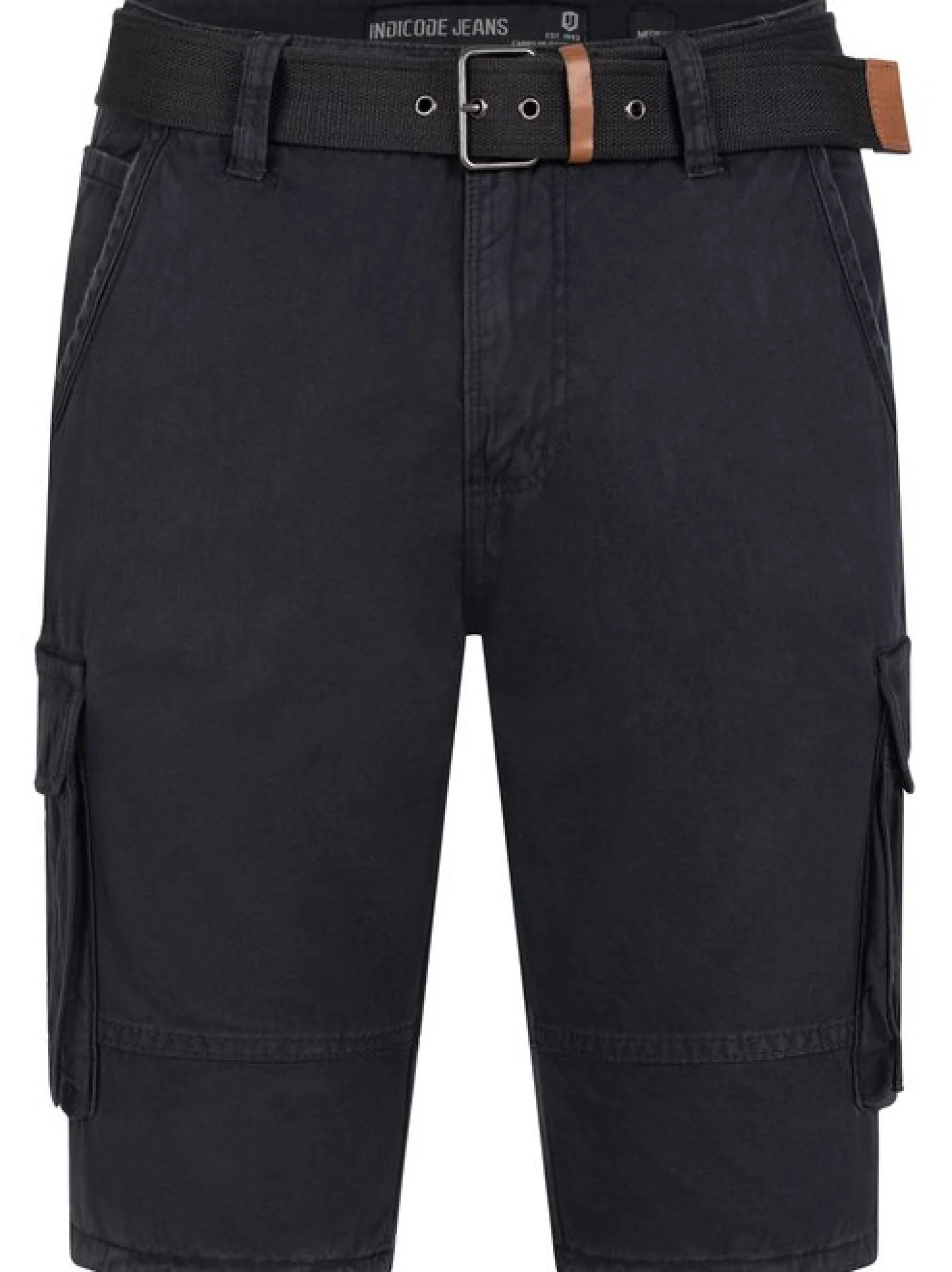 Indicode Herren Shorts Cargo - Monroe Cargo in schwarz