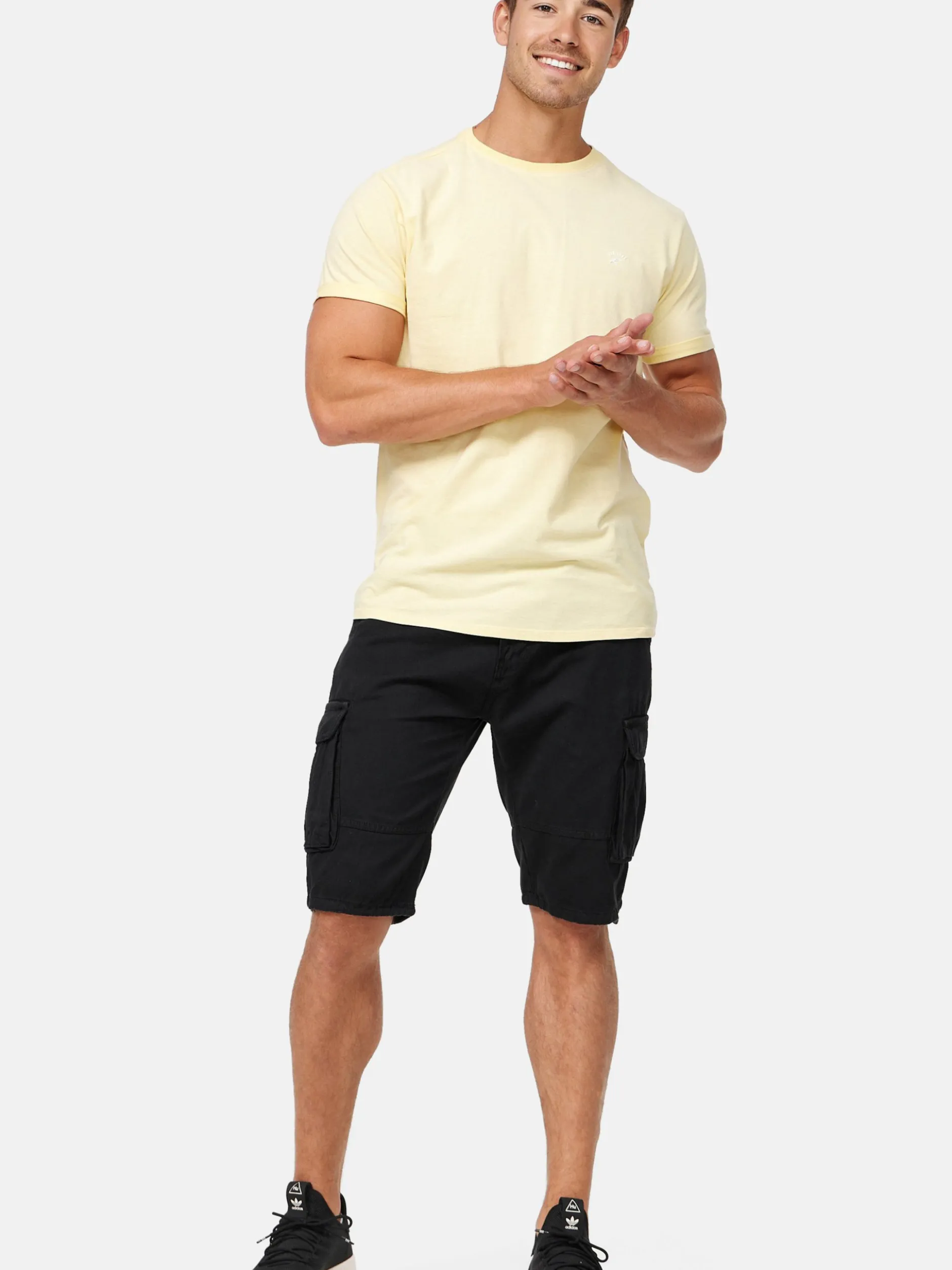 Indicode Herren Shorts Cargo - Monroe Cargo in schwarz