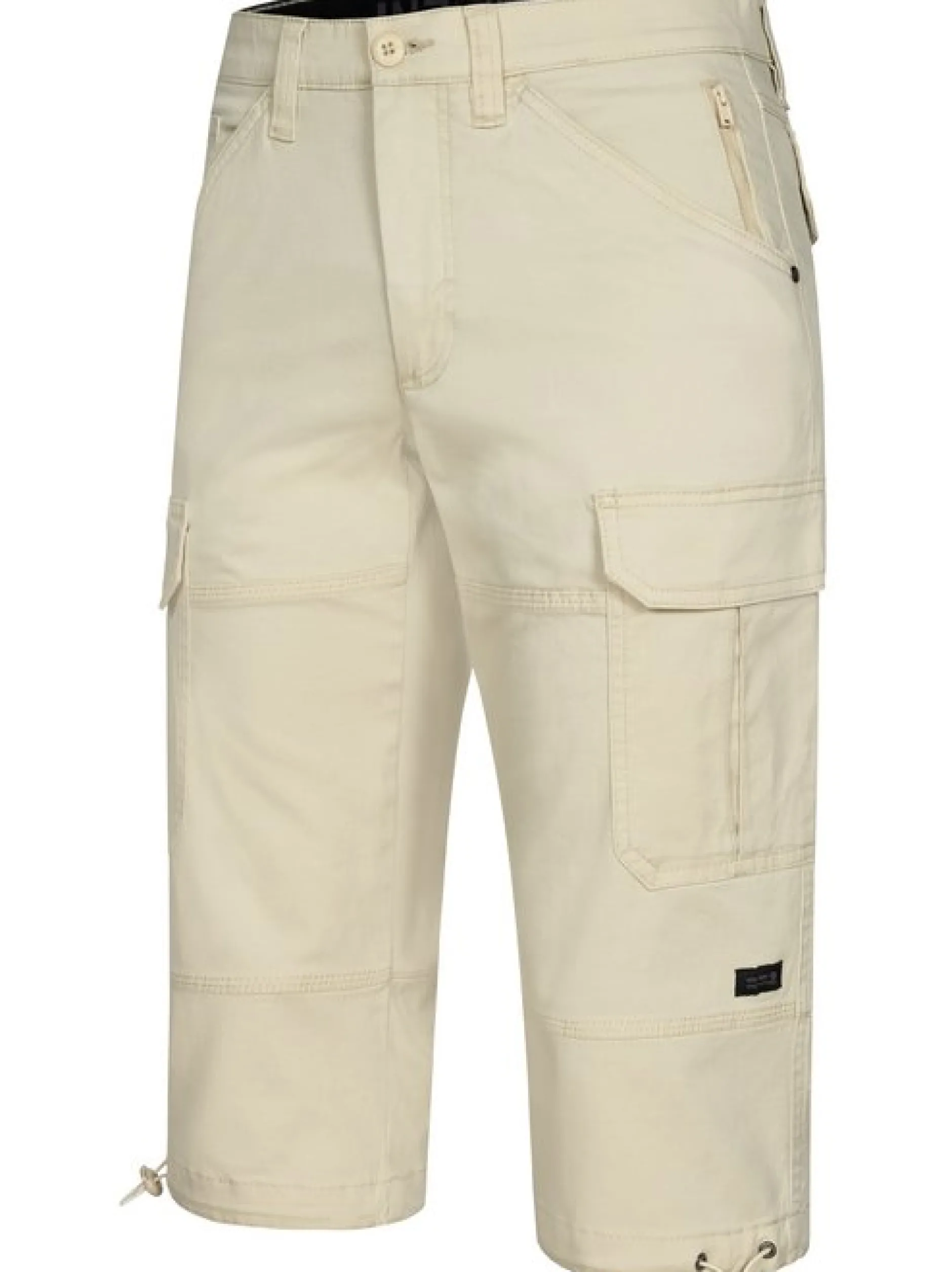 Indicode Herren Shorts Cargo - INStevie in beige sand