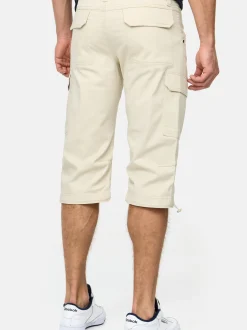 Indicode Herren Shorts Cargo - INStevie in beige sand