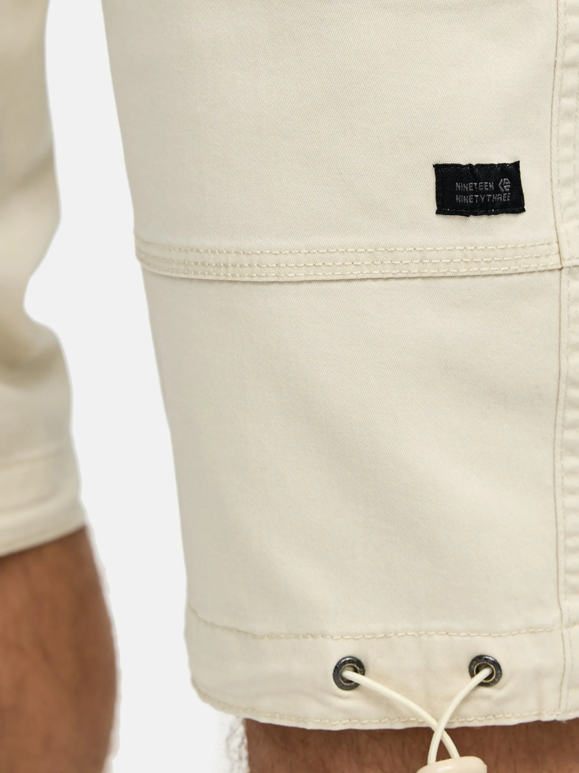 Indicode Herren Shorts Cargo - INStevie in beige sand