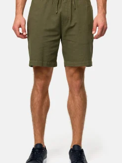 Indicode Herren Shorts Chino - INMargera in khaki