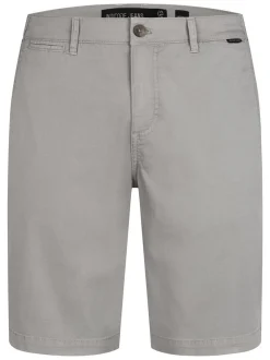 Indicode Herren Shorts Chino - INBjerre in hellgrau grau