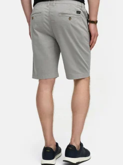 Indicode Herren Shorts Chino - INBjerre in hellgrau grau