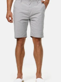 Indicode Herren Shorts Chino - Oklahoma in hellblau blau