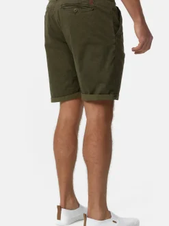 Indicode Herren Shorts Chino - Estrada in khaki