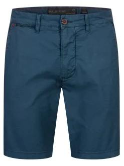Indicode Herren Shorts Chino - INHutchico in aqua blau