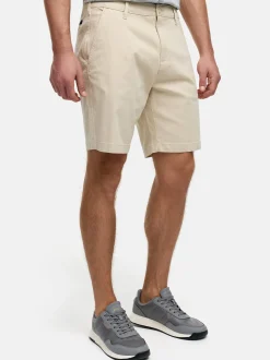 Indicode Herren Shorts Chino - INSeven in beige sand
