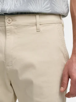 Indicode Herren Shorts Chino - INSeven in beige sand