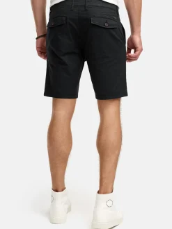 Indicode Herren Shorts Chino - INHutchico in schwarz