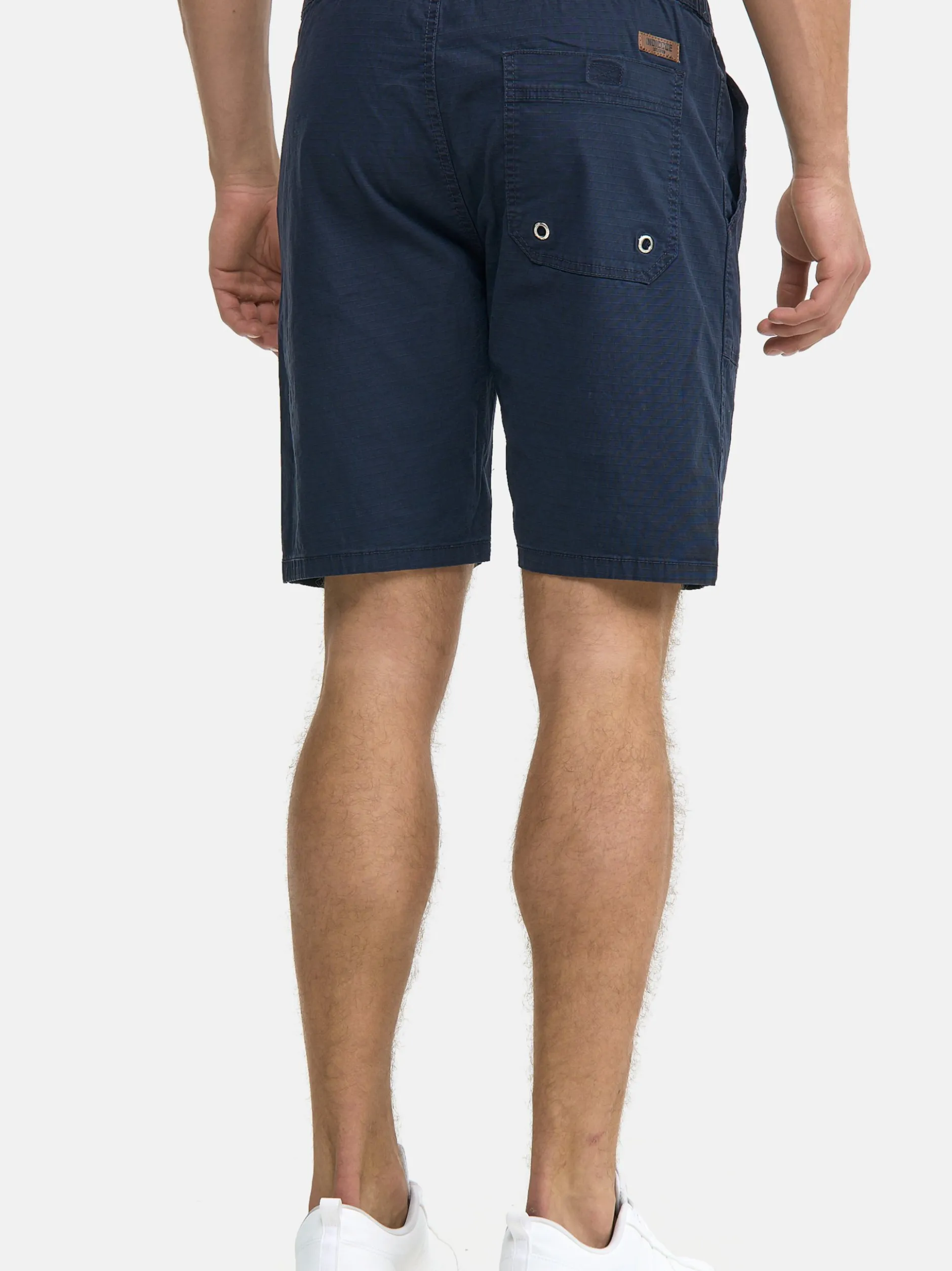 Indicode Herren Shorts Chino - Stoufville in marine