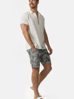 Indicode Herren Shorts Chino - Curtain in hellgrau grau