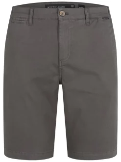 Indicode Herren Shorts Chino - INBjerre in anthrazit