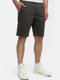 Indicode Herren Shorts Chino - INBjerre in anthrazit