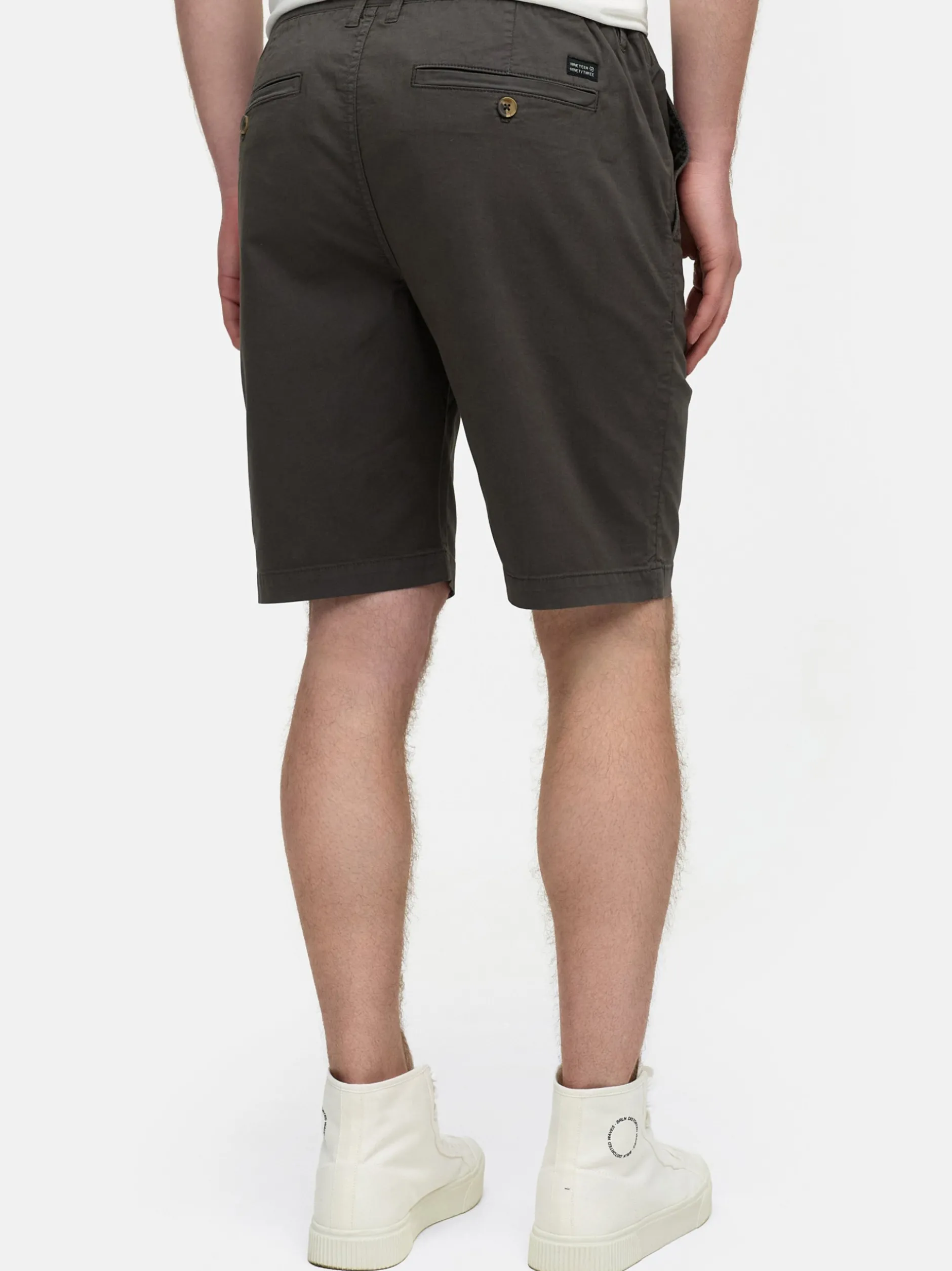 Indicode Herren Shorts Chino - INBjerre in anthrazit