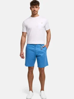 Indicode Herren Shorts Chino - INMelio Shorts in blau