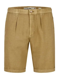 Indicode Herren Shorts Chino - INTryto in beige