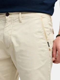 Indicode Herren Shorts Chino - INHutchico in beige sand