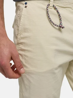 Indicode Herren Shorts Chino - INPifter in vanille