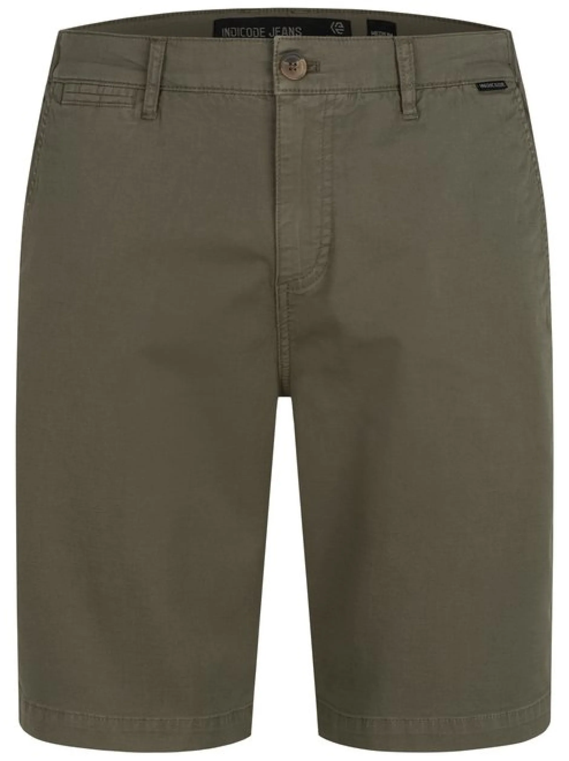 Indicode Herren Shorts Chino - INBjerre in khaki