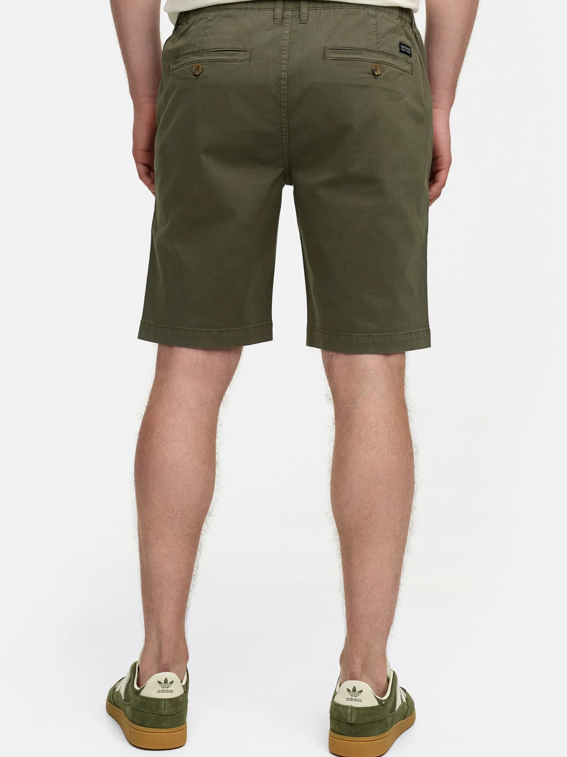 Indicode Herren Shorts Chino - INBjerre in khaki