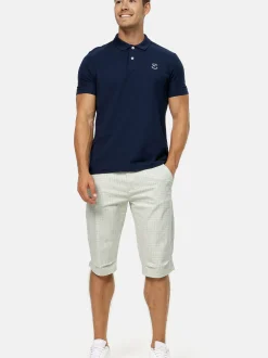 Indicode Herren Shorts Chino - Whitney in mint blau