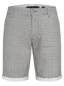 Indicode Herren Shorts Chino - Bourchier in anthrazit grau