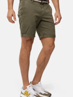 Indicode Herren Shorts Chino - INCunning in khaki