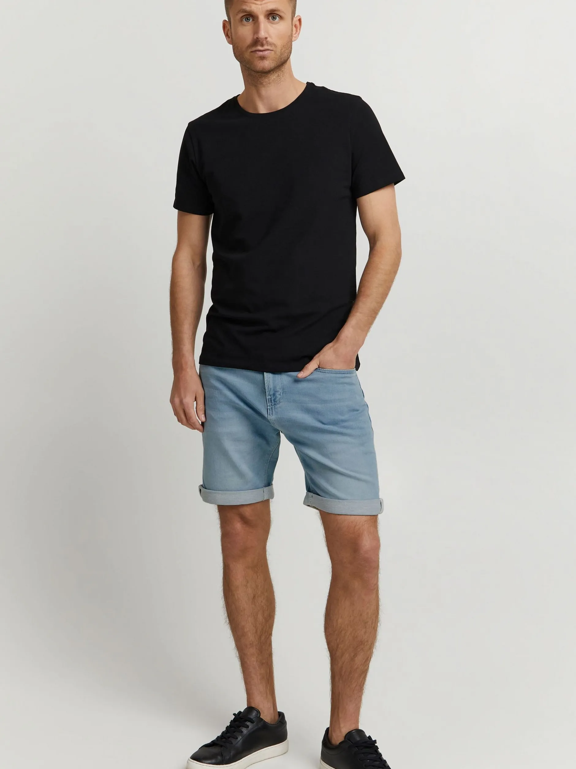 Indicode Herren Shorts - IDGodolf in blau