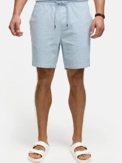 Indicode Herren Shorts - INAlizzo in hellblau blau