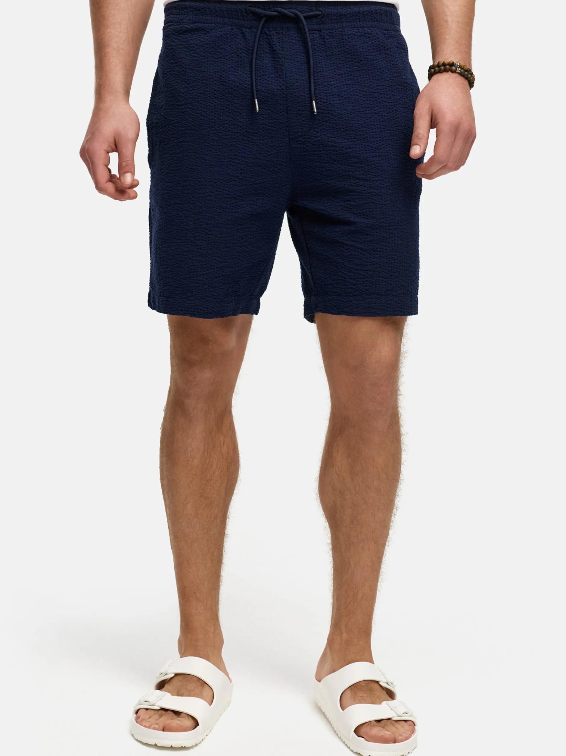 Indicode Herren Shorts - INAlizzo in blau