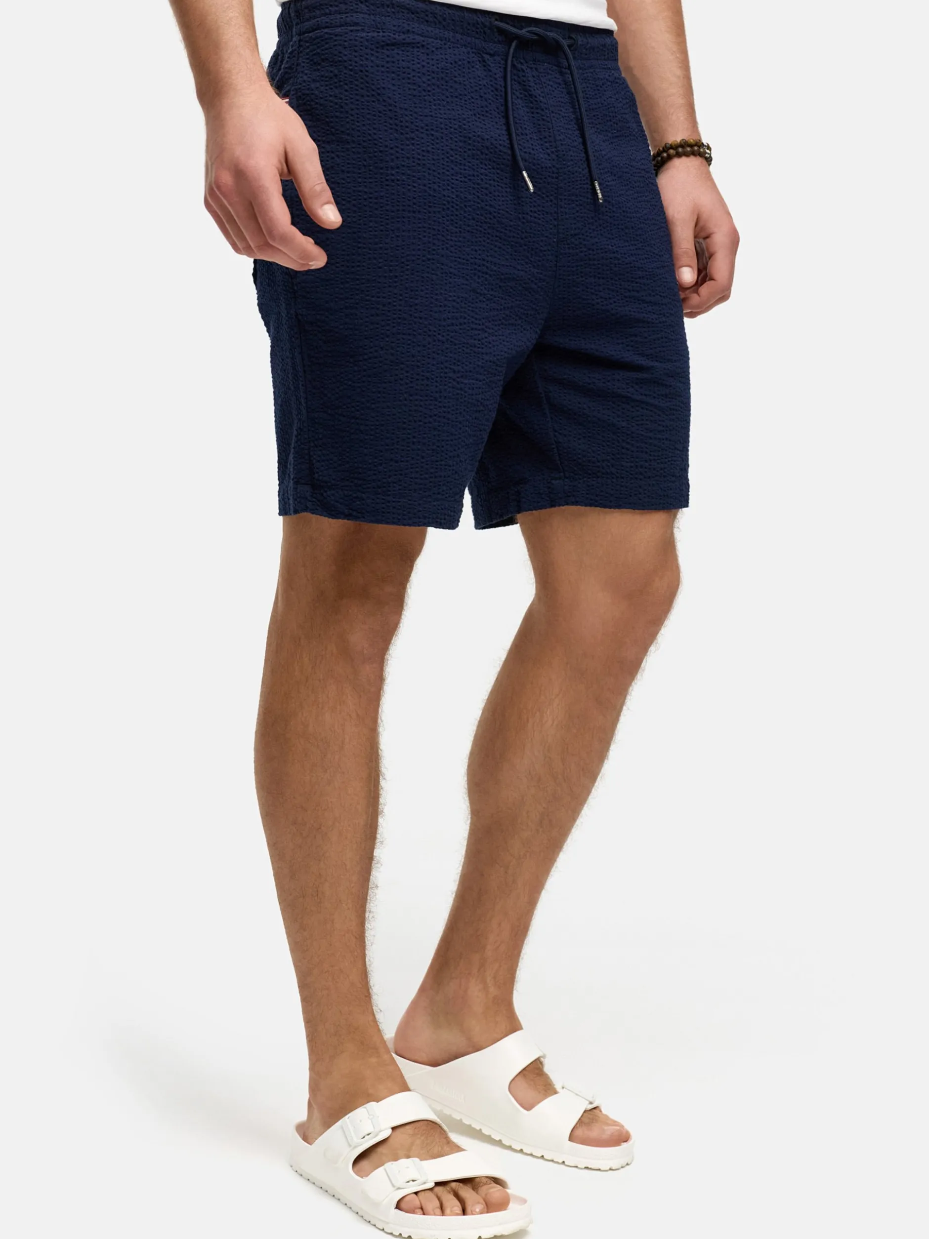 Indicode Herren Shorts - INAlizzo in blau