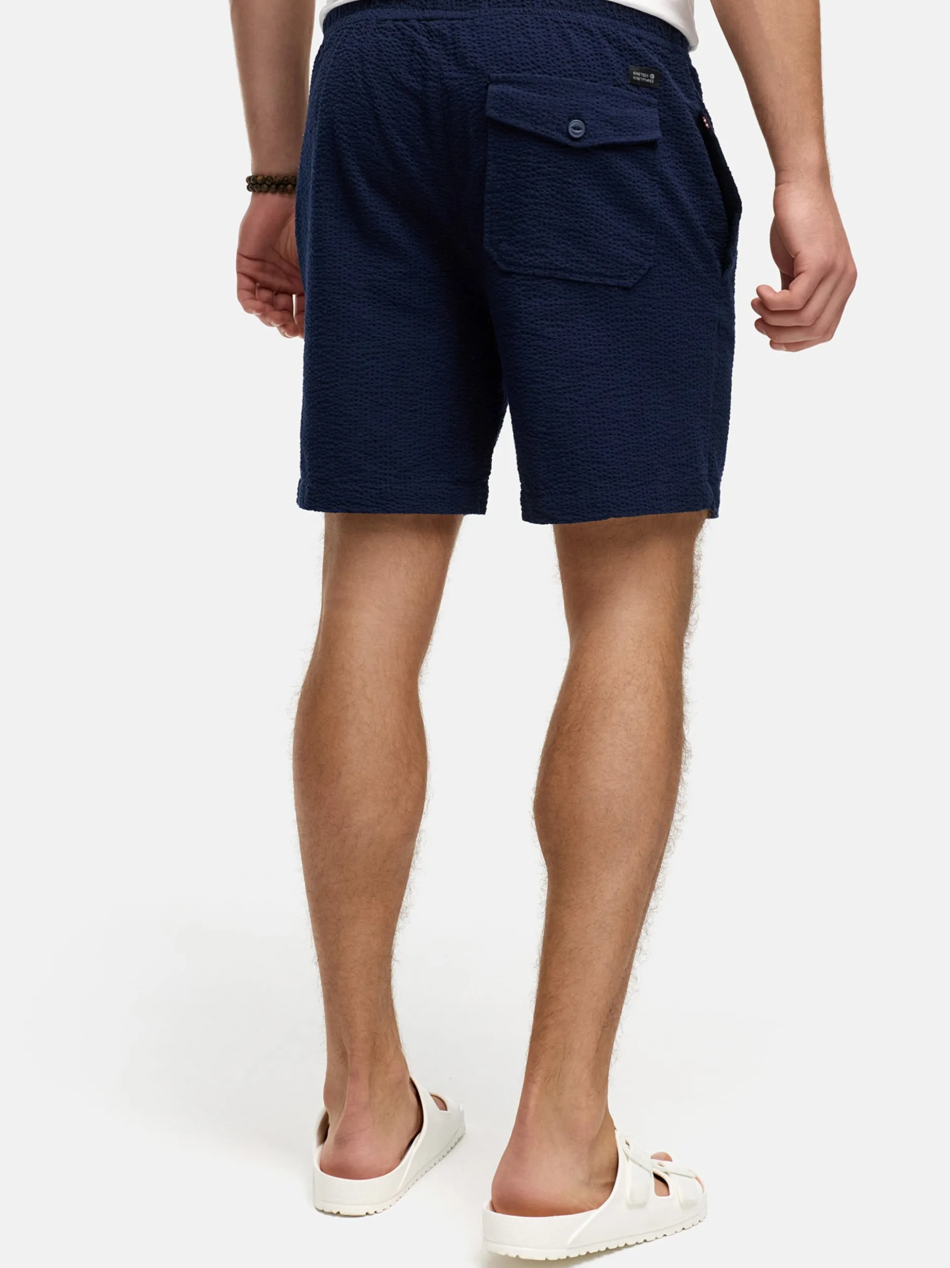 Indicode Herren Shorts - INAlizzo in blau