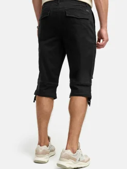 Indicode Herren Shorts - INSelion in schwarz