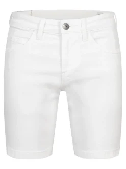 Indicode Herren Shorts Jeans - INMCFly in weiß
