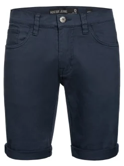 Indicode Herren Shorts Jeans - Villeurbanne in marine