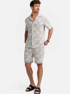 Indicode Herren Shorts & Shirt Set - INSofus Set in schwarz