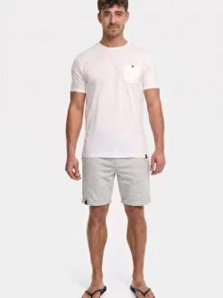 Indicode Herren Shorts Sweat - Aldrich in beige sand