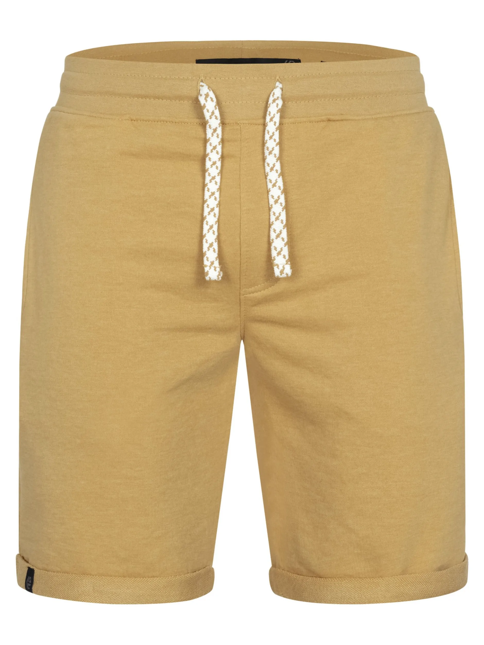 Indicode Herren Shorts Sweat - Aldrich in beige